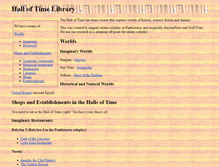 Tablet Screenshot of halloftimelibrary.com